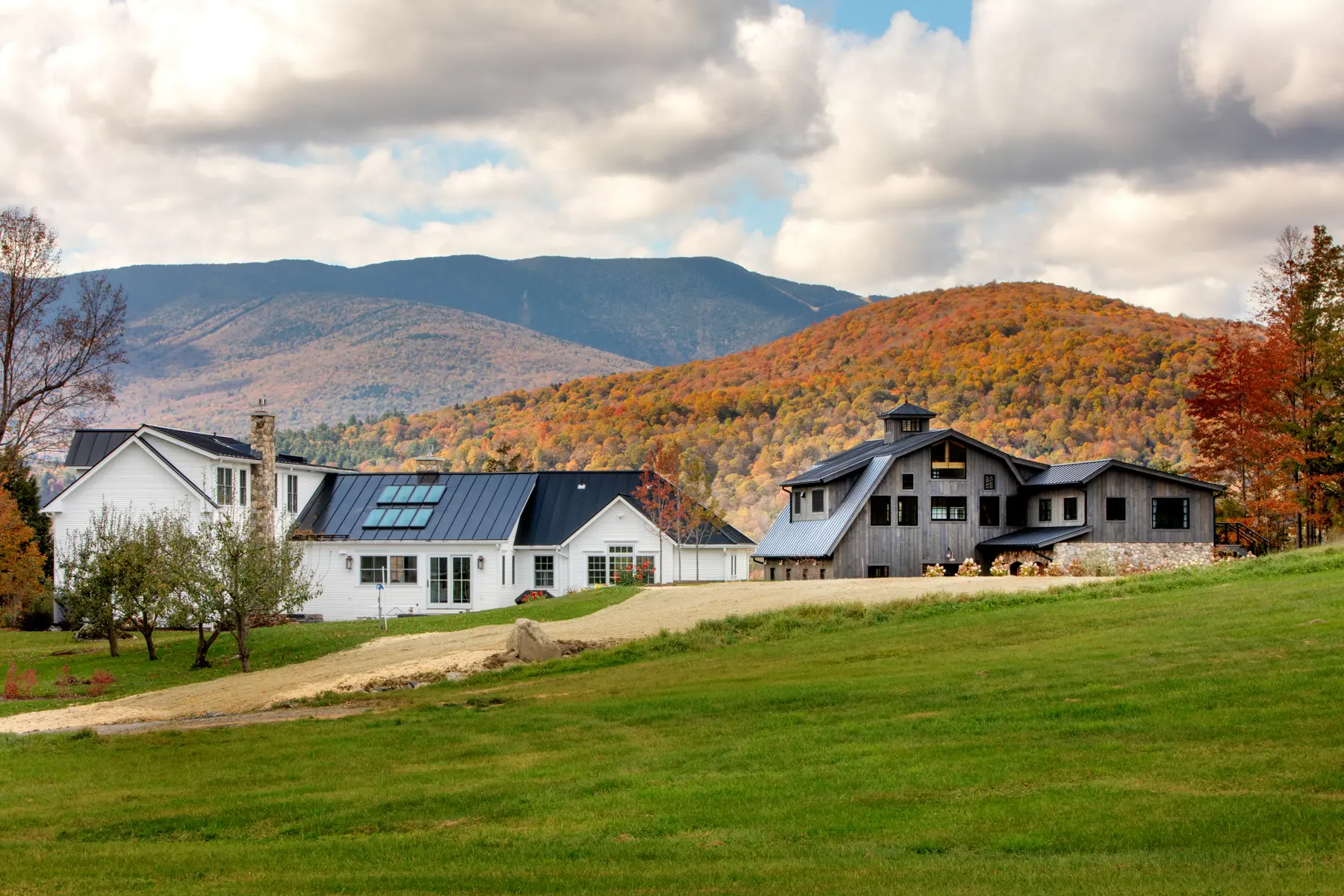 Timber Frame Barn House Exterior Farmhouse with Barn Normerica Timber Homes