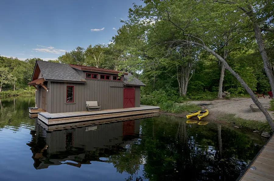14 Normerica Timber Frame Exterior Cottage Boathouse