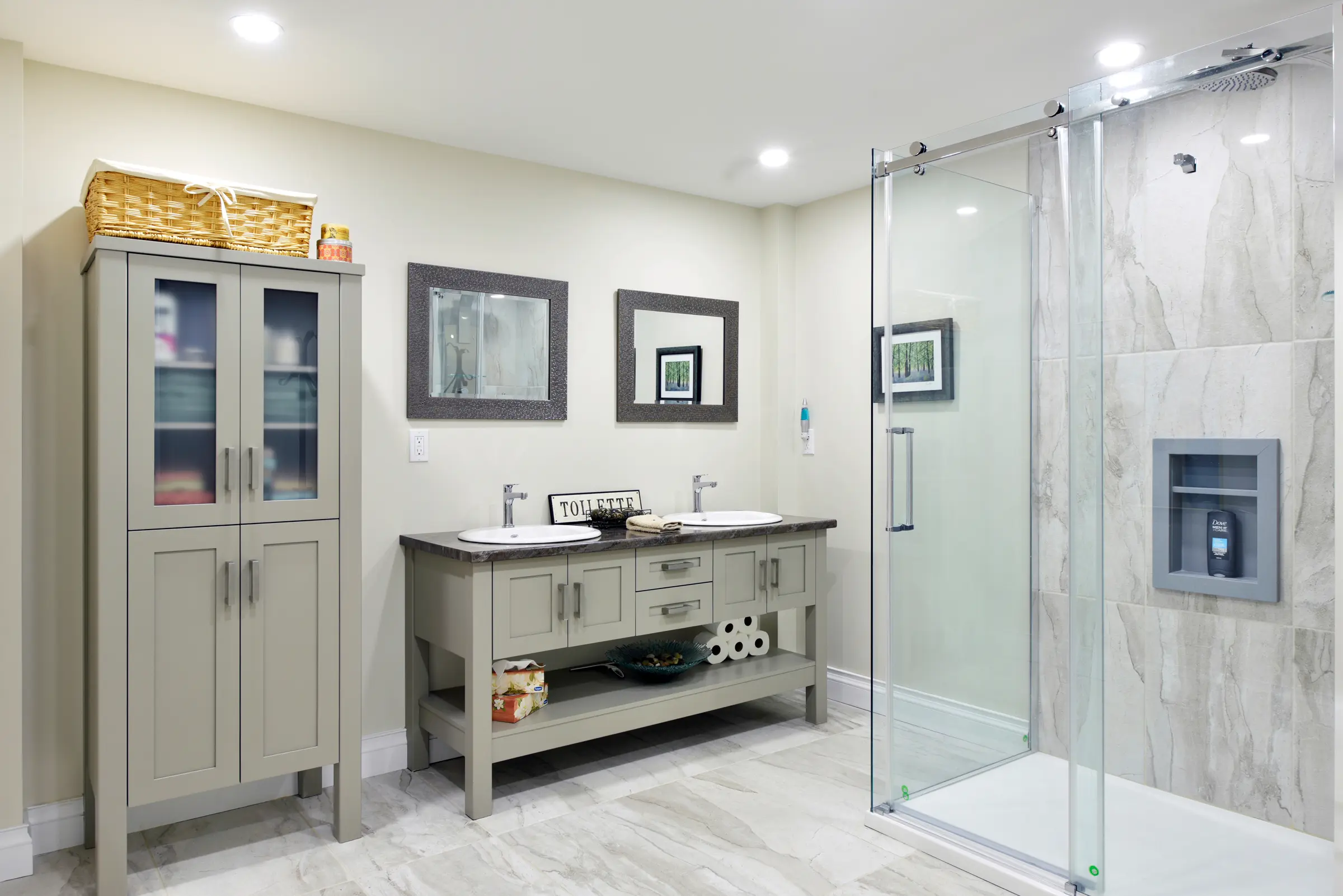 15 Normerica Timber Frame Interior Cottage Bathroom