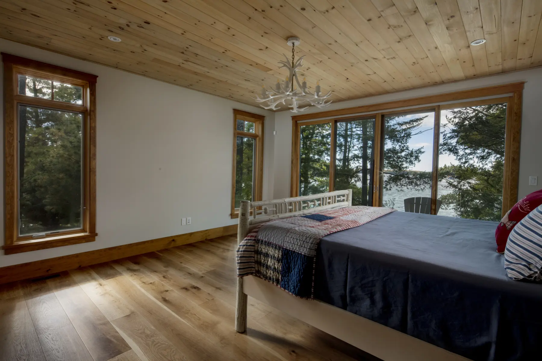 16 Normerica Timber Frame Interior Cottage Bedroom 1