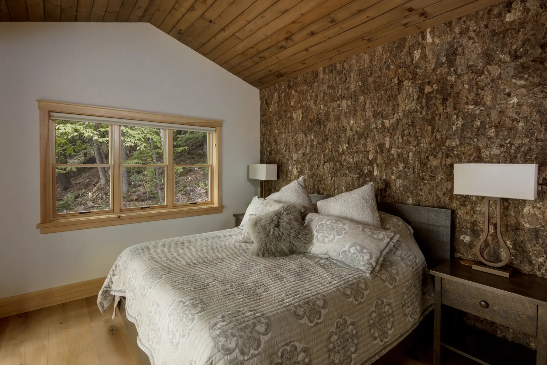 19 Normerica Timber Frame Interior Cottage Bedroom 1