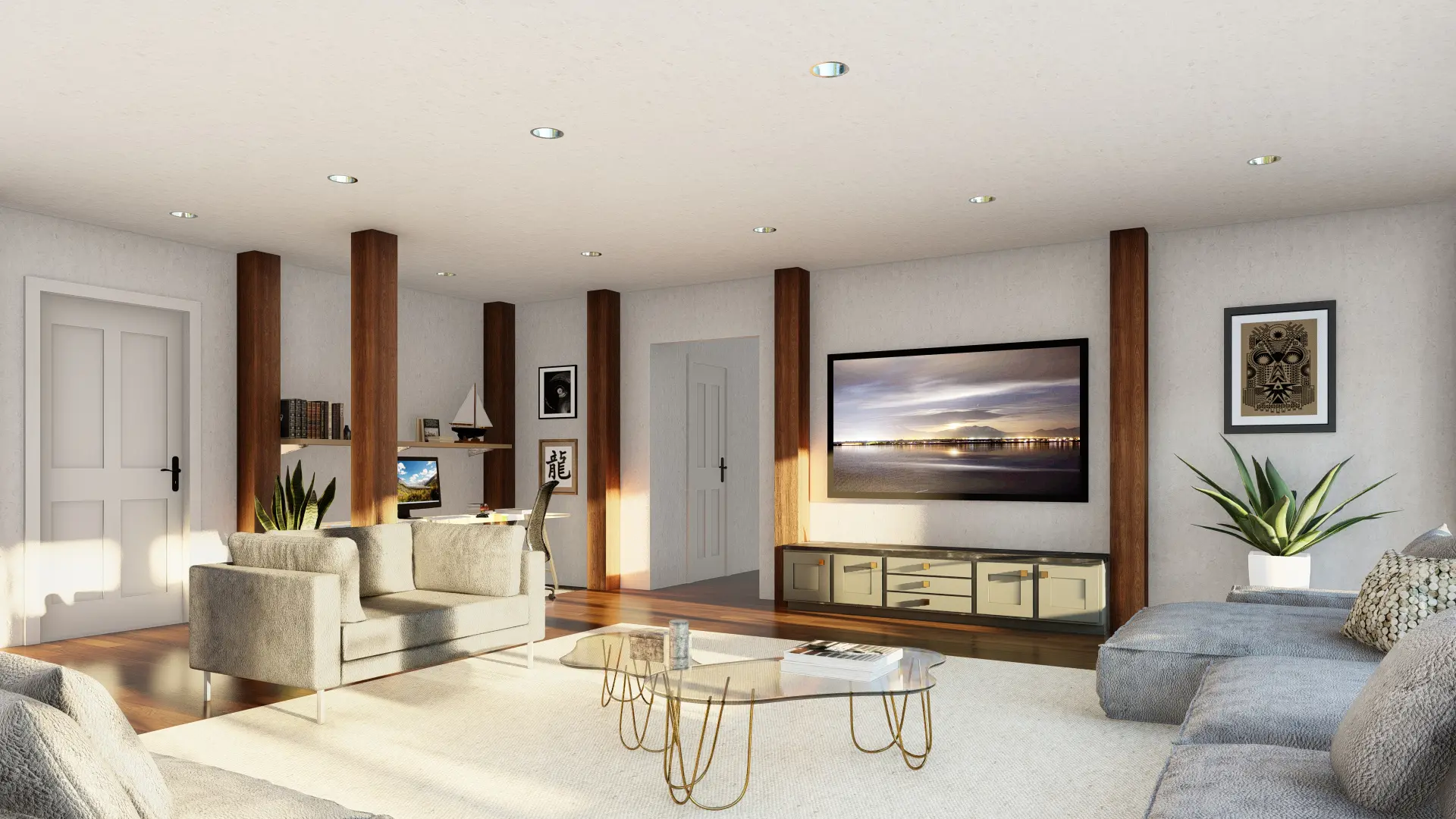 4 Normerica Timber Frames House Plan The Rossmore Interior Basement