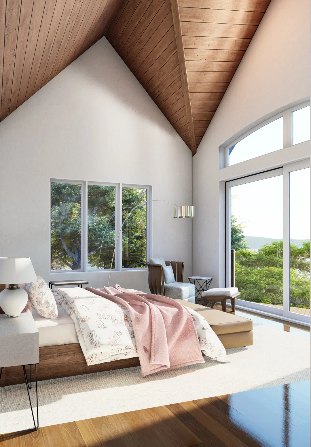 6 Normerica Timber Frames House Plan The Rossmore Interior Bedroom