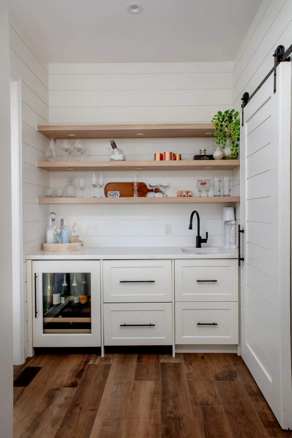 Modern Farmhouse Interior Butlers Pantry Sink Normerica Timber Homes