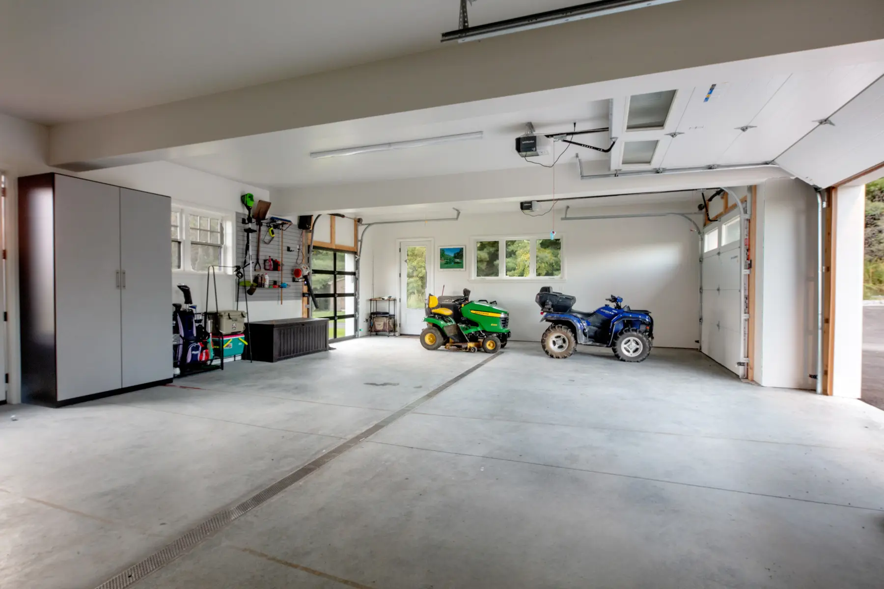 Modern Farmhouse Interior Garage Normerica Timber Homes