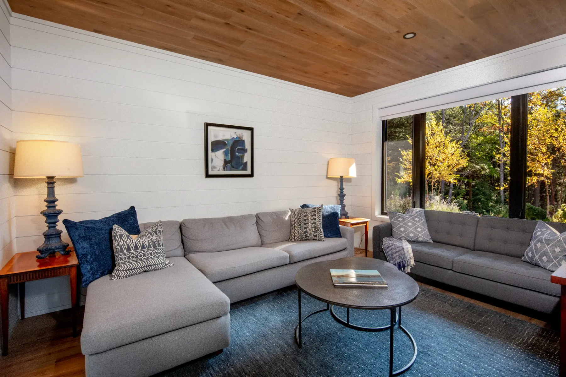 Normerica Timber Homes Interior Family Room Normerica