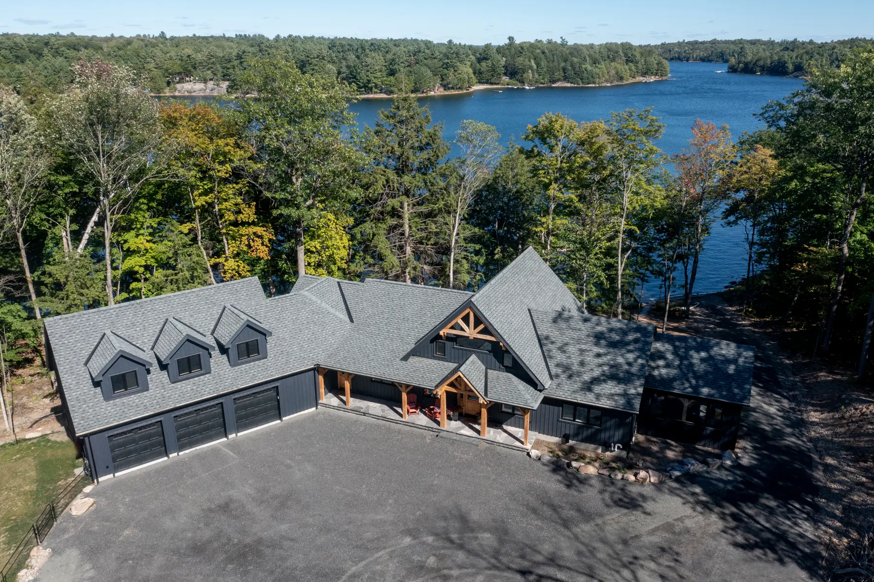 Normerica Timber Homes Timber Frame Cottage Bungalow Board and Batten Traditional Modern 0024