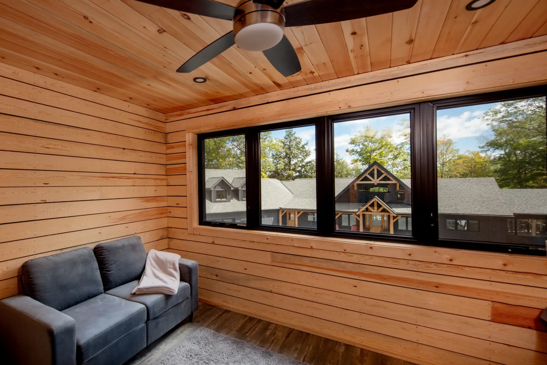 Normerica Timber Homes Timber Frame Cottage Bungalow Board and Batten Traditional Modern 1205