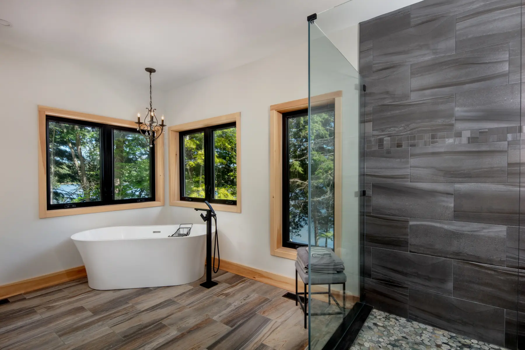 Normerica Timber Homes Timber Frame Cottage Bungalow Board and Batten Traditional Modern 1243