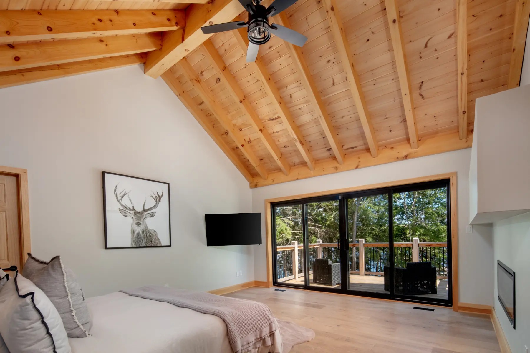 Normerica Timber Homes Timber Frame Cottage Bungalow Board and Batten Traditional Modern 1291