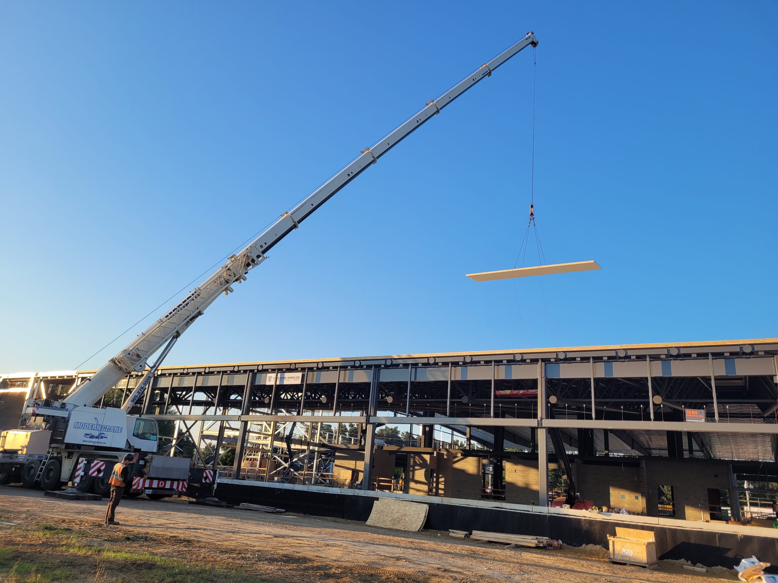 Saugeen Shores Aquatic & Wellness Centre Mass Timber Commercial Timber Frame Project Normerica