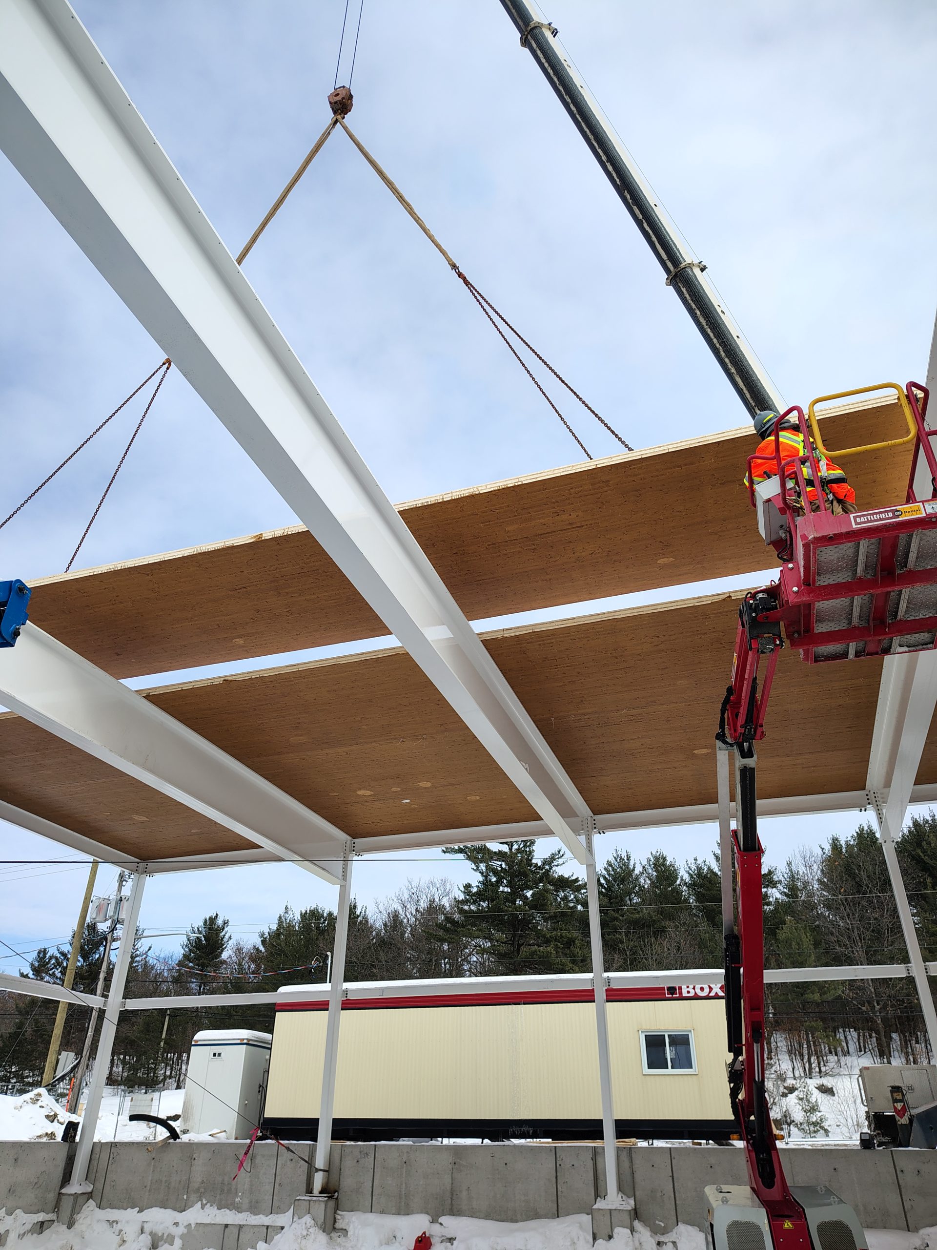 West Parry Sound Recreation and Cultural Centre Mass Timber Commercial Timber Frame Project Normerica 3