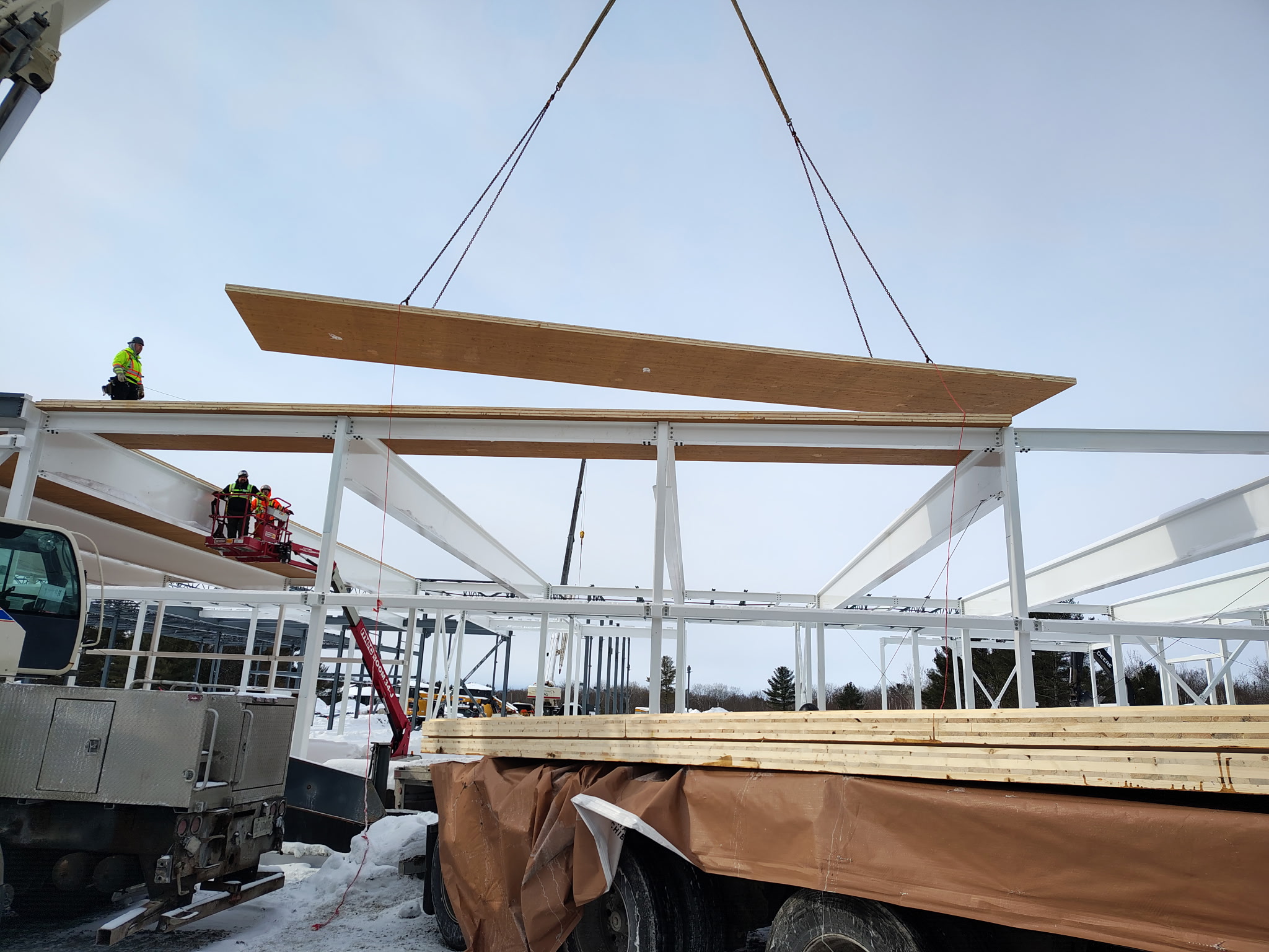 West Parry Sound Recreation and Cultural Centre Mass Timber Commercial Timber Frame Project Normerica 2