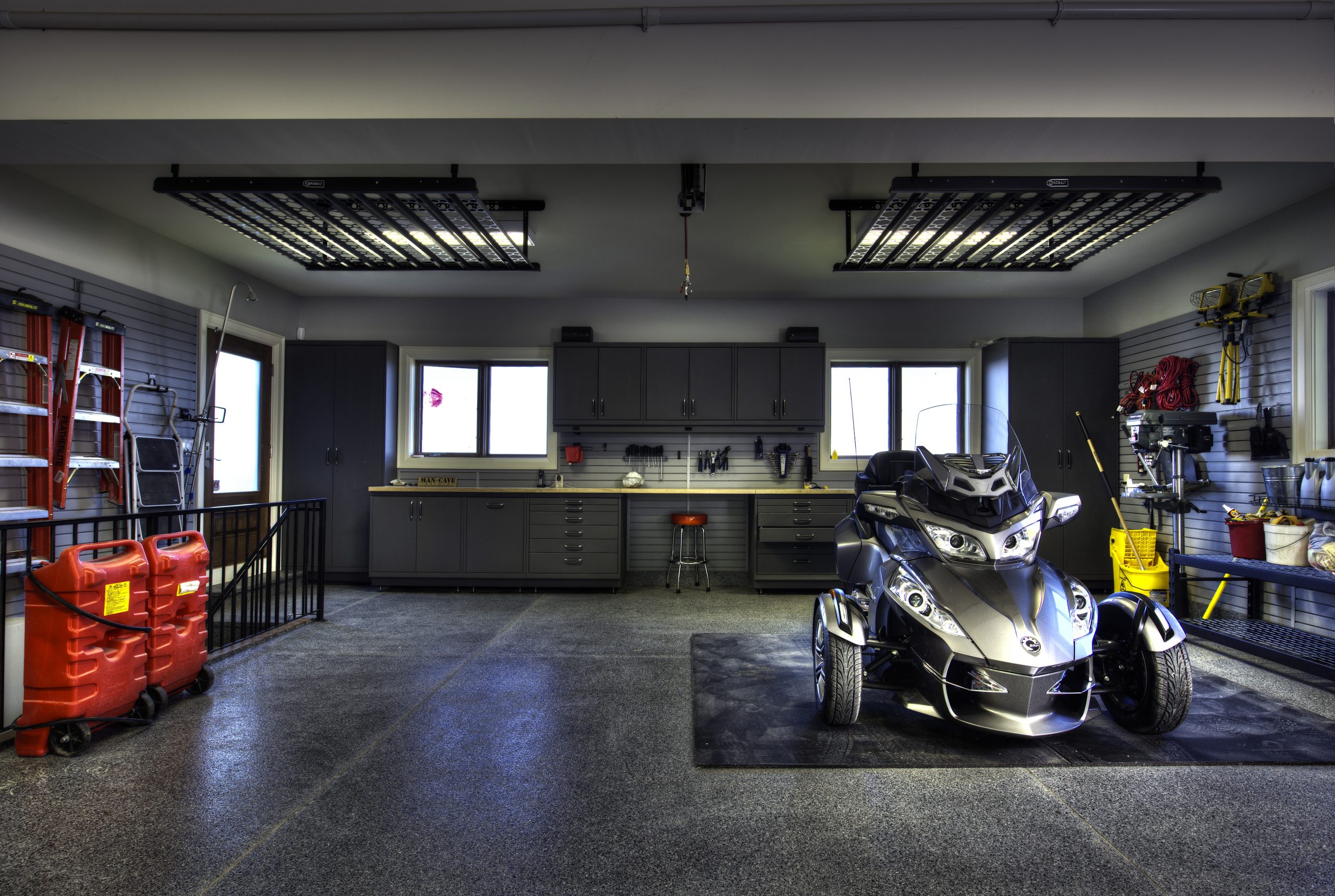 perfect harmony custom timber frame waterfront residence garage